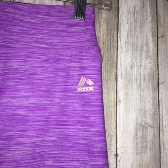 RBX Kids Purple Leggings - Picture 2 of 4
